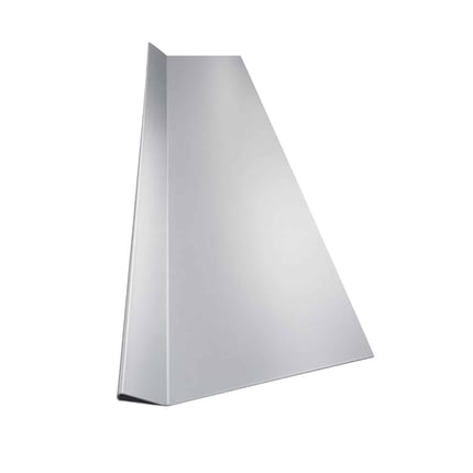 Umkanthilfe aus blankem, verzinktem Stahl, 2,00 mm stark, in dreieckiger Form, freigestellt