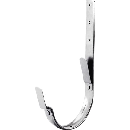 Universal Rinnenhalter Feder/Feder, verzinkter Stahl, Hauptansicht freigestellt