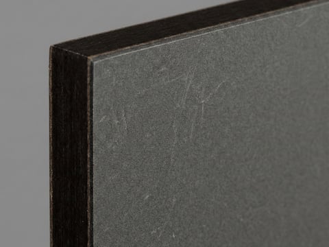 Detailansicht der hochwertigen Oberfläche einer HPL Schichtstoffplatte