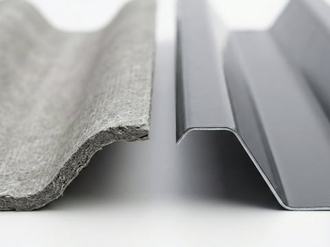 Materialvergleich: Profilblech vs. asbestfreie Faserzement-Wellplatten