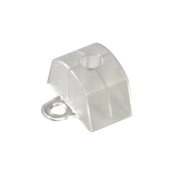 Abstandhalter Profil 130/30-8 Welle, klarer Kunststoff, Hauptansicht