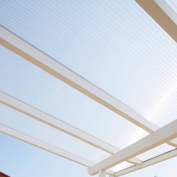 Acrylglas Stegdoppelplatte | 16 mm | Breite 1,20 m | Klar | 4,00 m