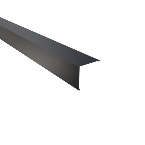 Außenecke Stahl Anthrazitgrau RAL 7016, 0,75 mm, 25 µm Polyester, Hauptansicht