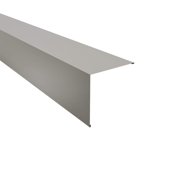 Außenecke Stahl Weißaluminium RAL 9006, 0,75 mm, Hauptansicht