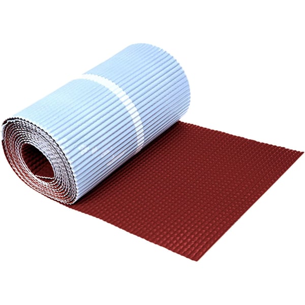 Dichtband für Schornstein, Rolle 5,00 m, Purpurrot (RAL 3004), Bitumen mit Schutzfolie