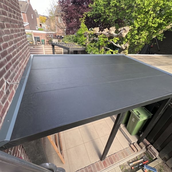 EPDM Dachfolie Easystick | Schwarz | 1,30 mm | Länge 5,00 m x Breite 0,50 m
