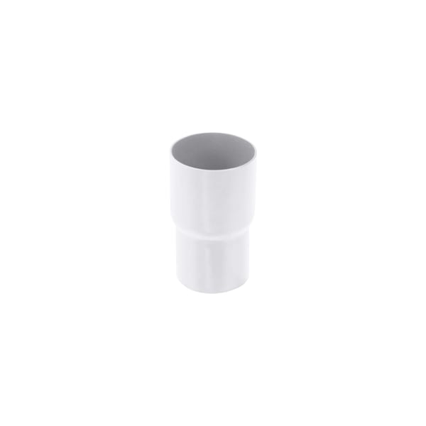 Fallrohrverbinder aus grauem PVC von Plastmo, Hauptansicht