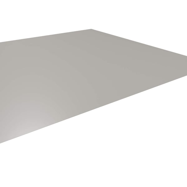 Flachblech Stahl 0,50 mm lichtgrau RAL 7035, Hauptansicht der glatten Oberflaeche