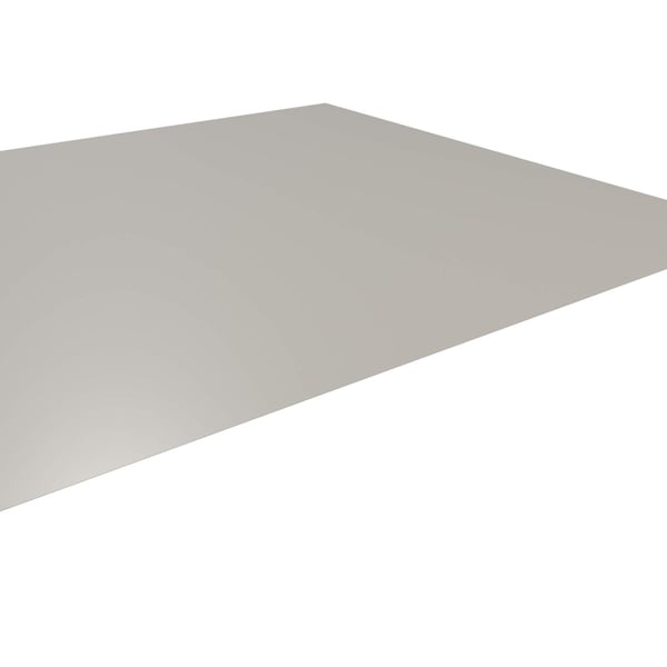 Flachblech Stahl 0,63 mm Grauweiß RAL 9002 mit 25 µm Polyesterbeschichtung, Hauptansicht