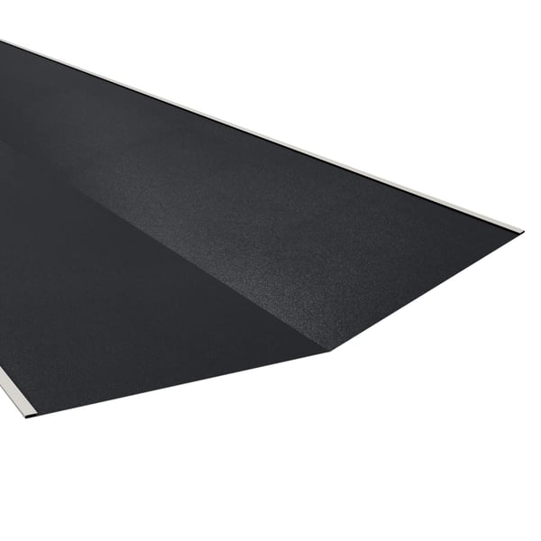 Kehlblech aus Stahl, dunkelgrau (RAL 7024), 0,50 mm, mit Mattpolyester-Beschichtung, Hauptansicht