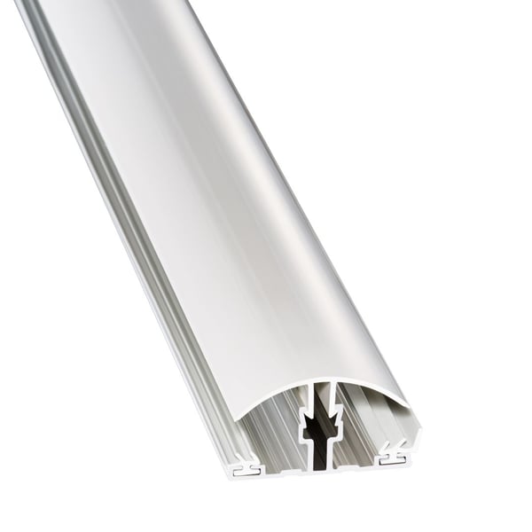 Polycarbonat Doppelstegplatte | 10 mm | Profil A4 | Sparpaket | Plattenbreite 2,10 m | Klar | 2-Seiten UV-Schutz | Breite 6,45 m | Länge 6,00 m