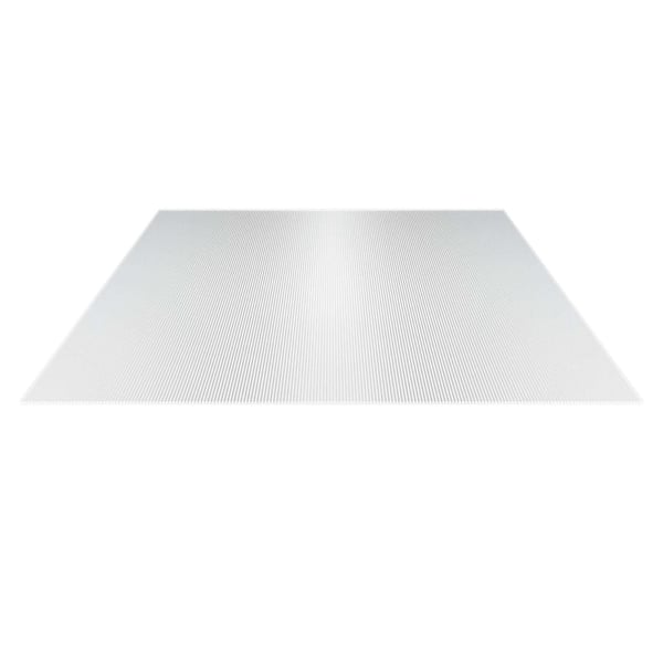 Polycarbonat Doppelstegplatte | 6 mm | Breite 1,05 m | Klar | 3,00 m