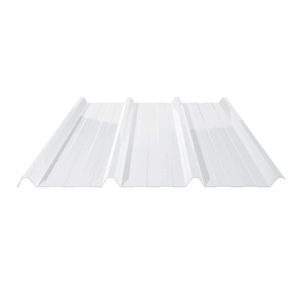 Polycarbonat Spundwandplatte | 45/1000 | 1,00 mm | Klar | 7,00 m