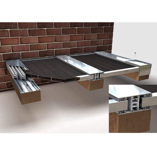 Polycarbonat Stegplatte | 16 mm | Profil Mendiger | Sparpaket | Plattenbreite 98 cm | Klar | Novalite | Breite 8,14 m | Länge 2,50 m