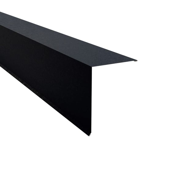 Pultabschluss aus Stahl, Anthrazitgrau RAL 7016, 0,50 mm, 80 µm Shimoco Beschichtung, Hauptansicht