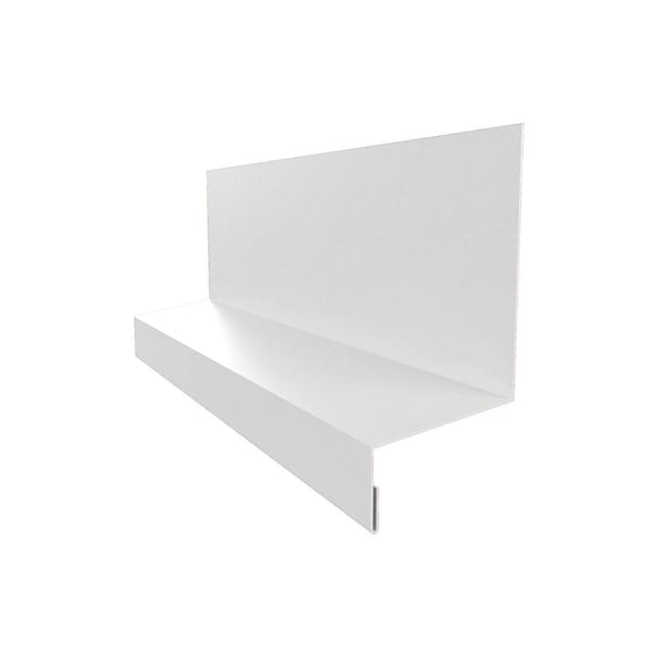 Sockelleiste Typ 2 aus Stahl, 0,50 mm, lichtgrau (RAL 7035), 25 µm Polyesterbeschichtung