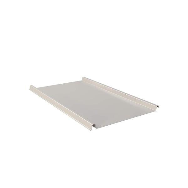 Stehfalzblech Weckman 33/500-LE, Stahl 0,63 mm, Grauweiß RAL 9002, Hauptansicht
