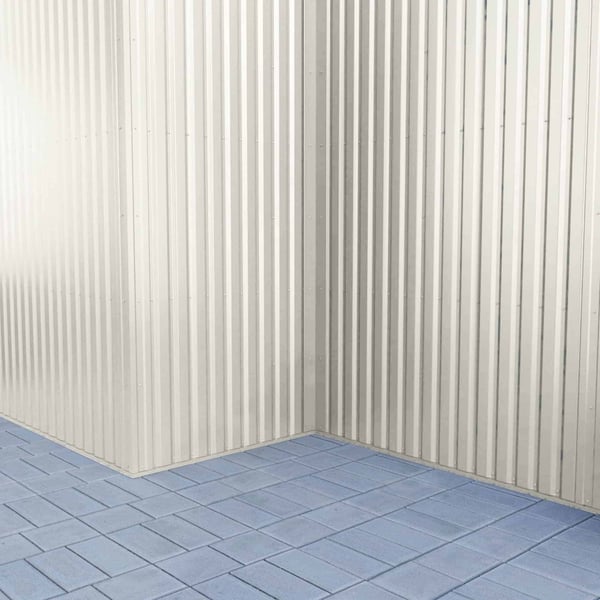 Trapezblech 20/1100 | Wand | Stahl 0,75 mm | 25 µm Polyester | 9002 - Grauweiß