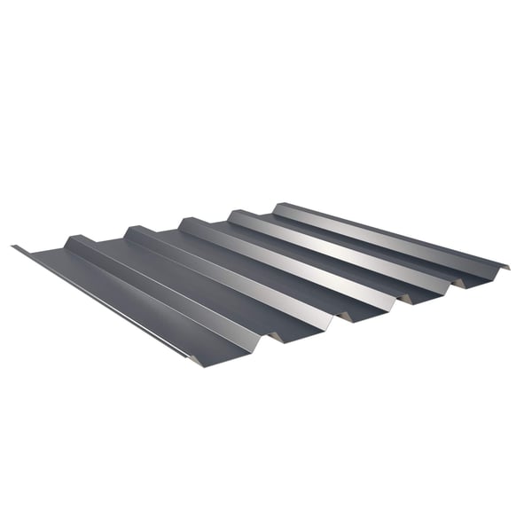 Trapezblech 35/207 aus Stahl 0,75 mm, Anthrazitgrau RAL 7016, 60 µm Puramid Beschichtung, Hauptansicht