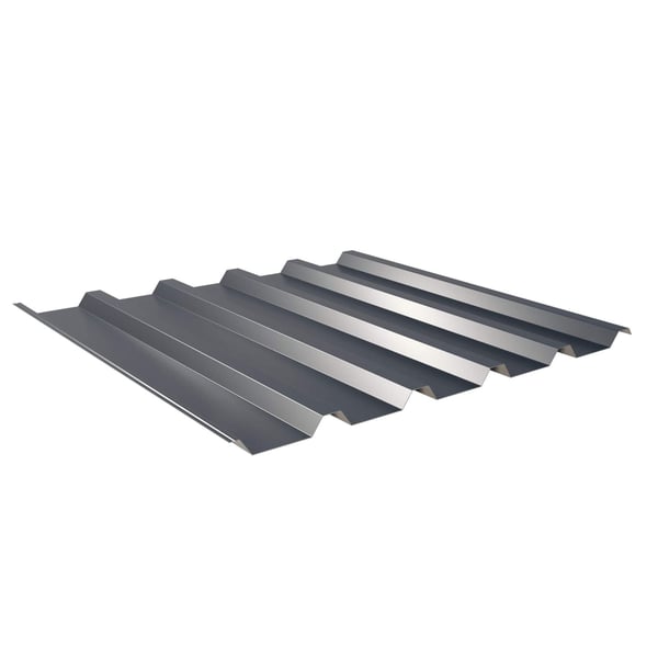 Trapezblech 35/207 anthrazitgrau, 0,63 mm Stahl, Hauptansicht