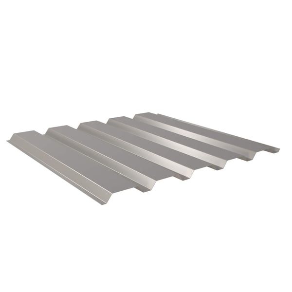 Trapezblech 35/207 Wand, Graualuminium (RAL 9007), 0,50 mm Stahl, 25 µm Polyesterbeschichtung