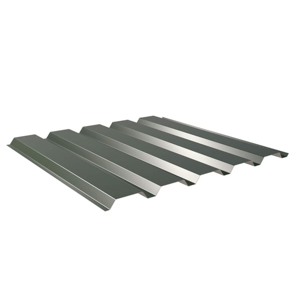 Trapezblech 35/207 Wand Chromoxidgrün (RAL 6020) aus Stahl 0,63 mm, Hauptansicht