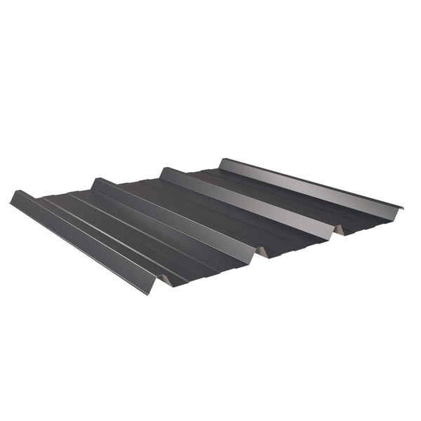 Trapezblech 45/333 Anthrazitgrau, 0,50 mm Stahl, 60 µm Puramid Beschichtung, Hauptansicht