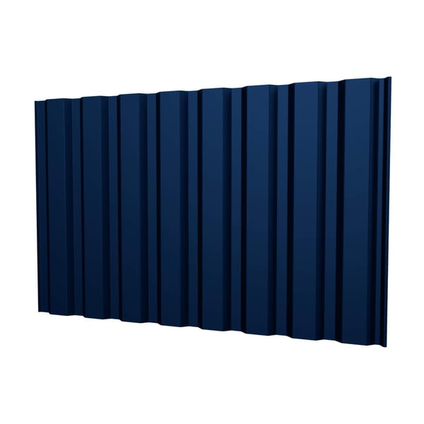 Trapezblech T20M Wand Enzianblau RAL 5010, 0,50 mm Stahl, Hauptansicht