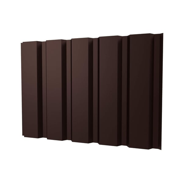 Trapezblech T35M Wand Schokoladenbraun RAL 8017, 0,40 mm Stahl, Polyesterbeschichtung, Hauptansicht