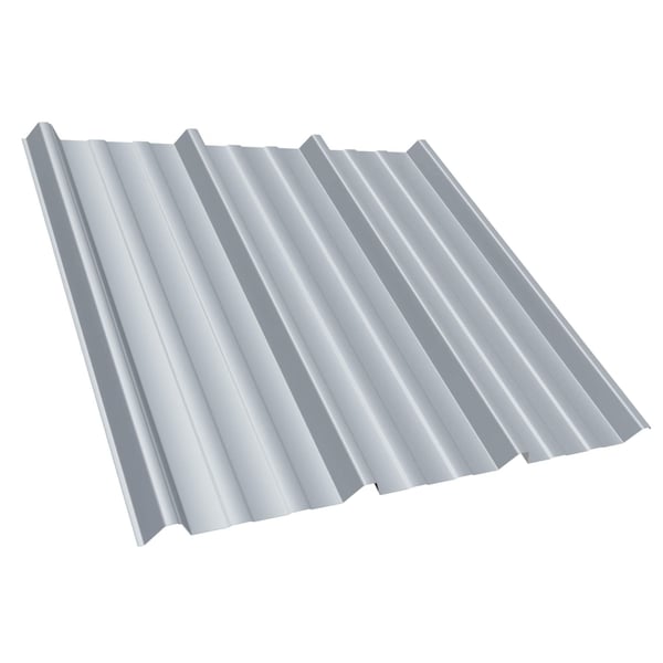 Trapezblech T45/333M Lichtgrau RAL 7035, 0,75 mm Stahl, Hauptansicht