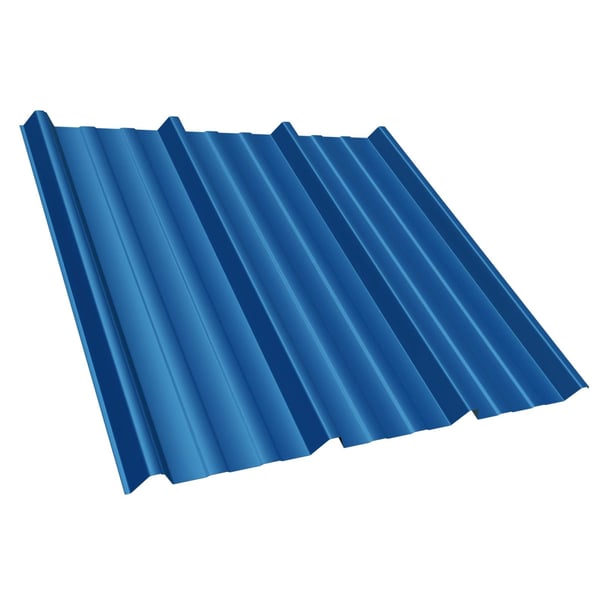 Trapezblech T45/333MD Enzianblau RAL 5010, 0,50 mm Stahl, Hauptansicht