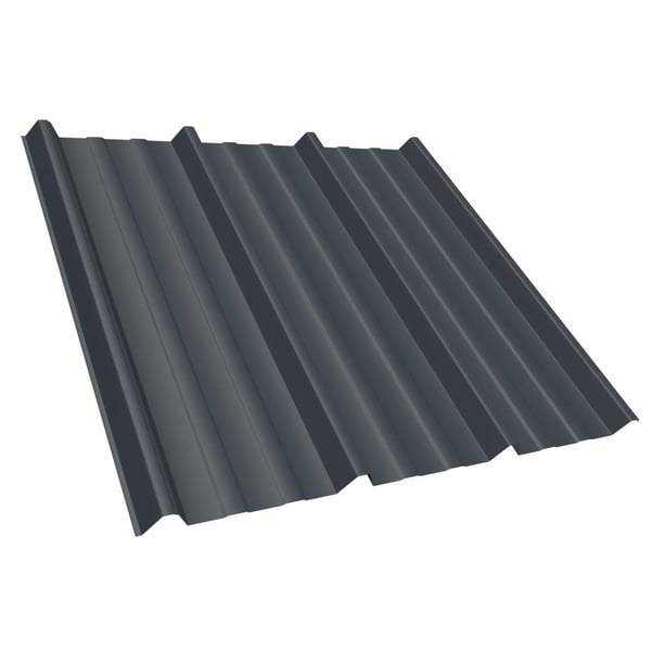 Trapezblech T45/333MD Graphitgrau, 0,50 mm Stahl, 25 µm Polyesterbeschichtung, Hauptansicht