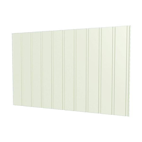 Trapezblech T7M Wand, Grauweiß RAL 9002, 0,63 mm, Hauptansicht, freigestellt