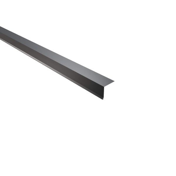 Traufenblech Anthrazitgrau RAL 7016 aus 0,50 mm Stahl mit 60 µm Puramid Beschichtung