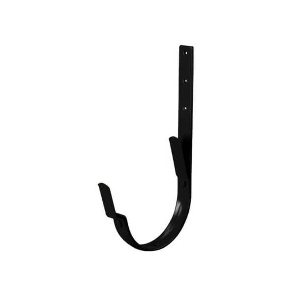 Universal Rinnenhalter Feder/Feder aus tiefschwarzem Stahl, Hauptansicht