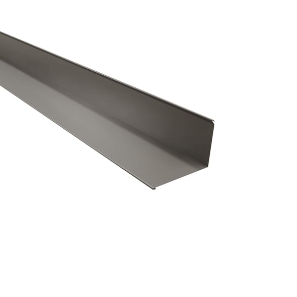 Wandanschluss Graualuminium 95 Grad, Stahl 0,50 mm, Hauptansicht