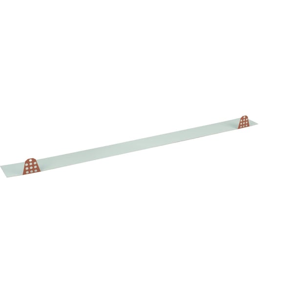 Zahnblech gelocht, kupferbraun, 0,75 mm Stahl, Weckman, freigestellt