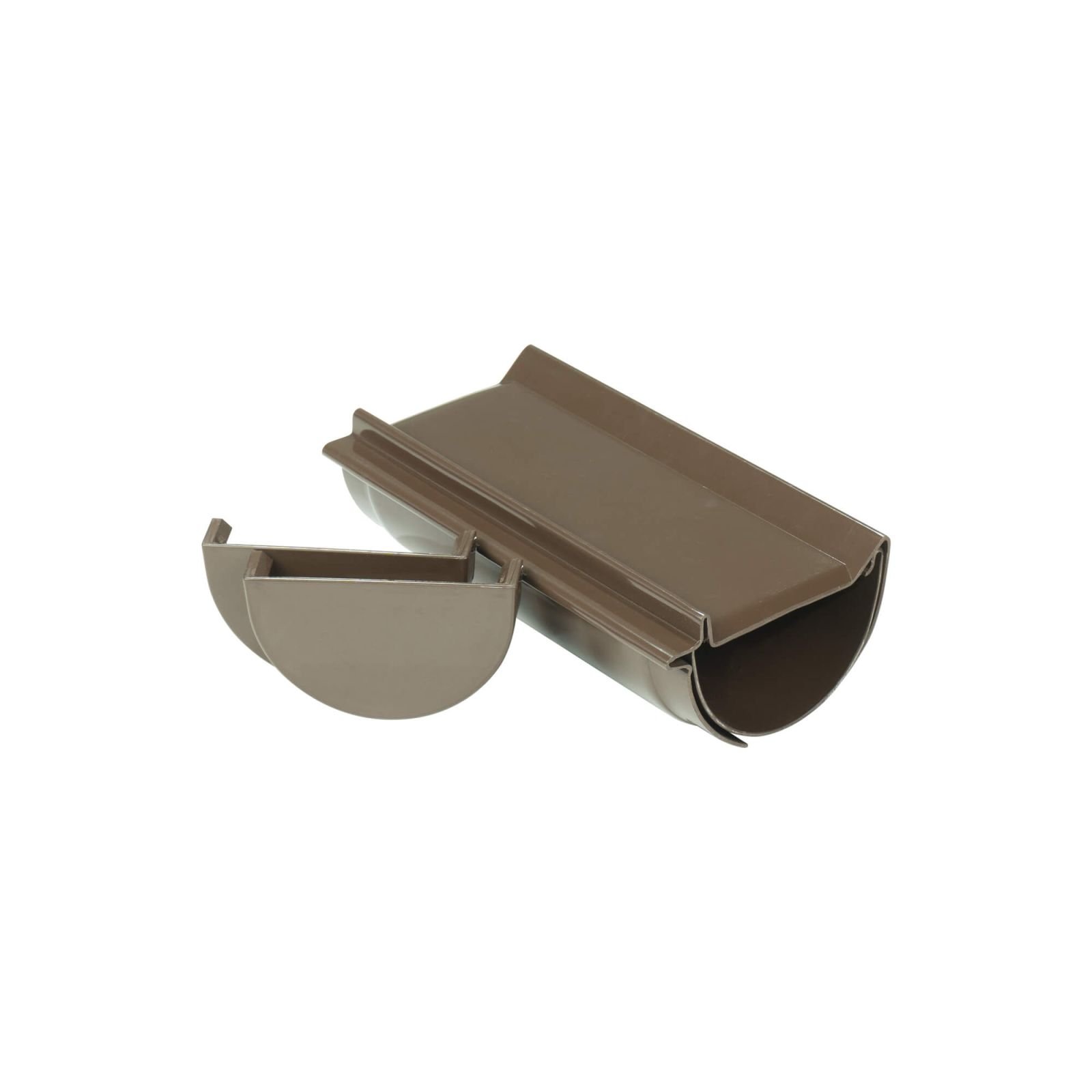 Ausgleichsverbinder PVC | Ø 100 mm | Farbe Braun Ausgleichsverbinder | PVC | Ø 100 mm | Farbe Braun