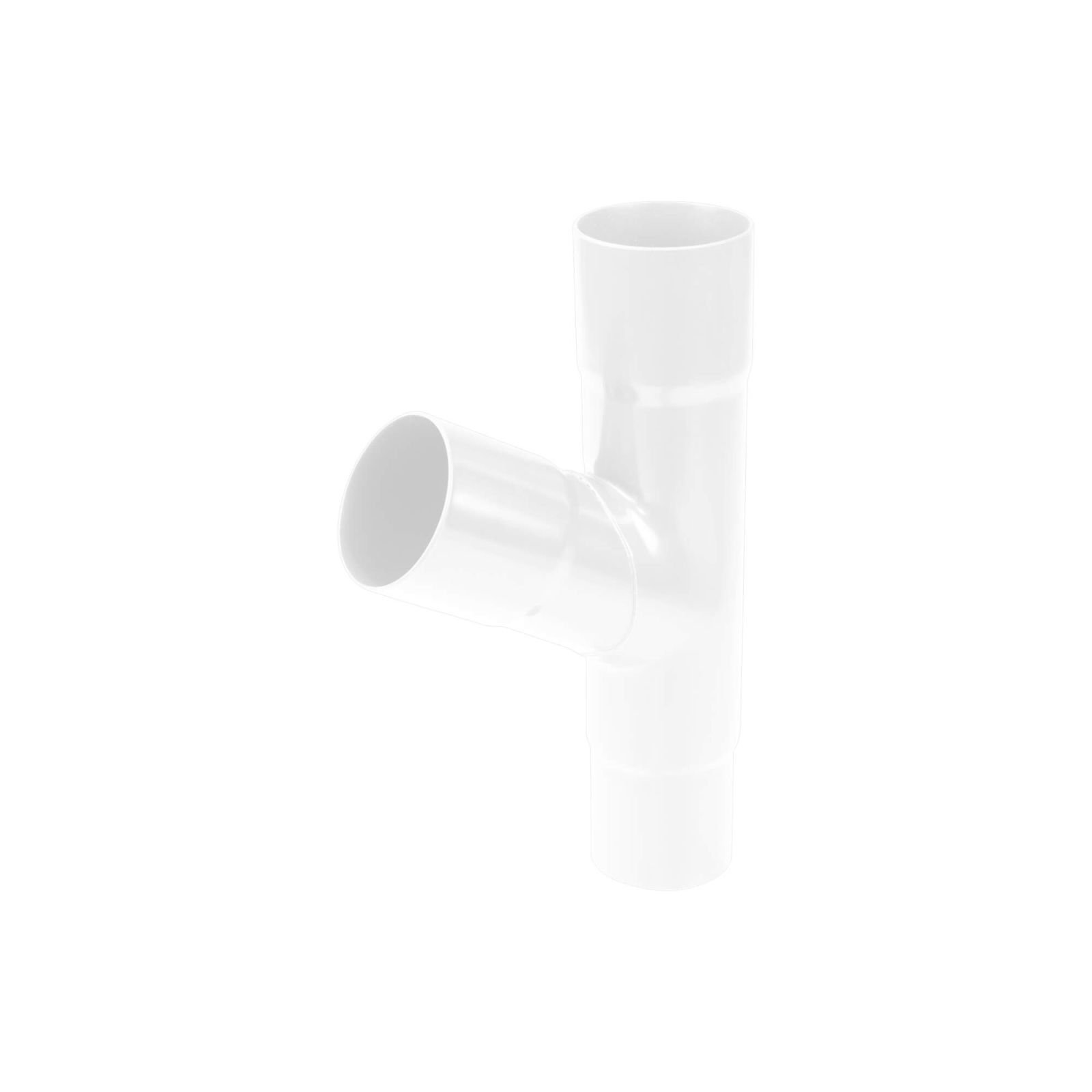 Fallrohrabzweig 60° PVC | Ø 75 mm | Farbe Weiß Fallrohrabzweig 60° | PVC | Ø 75 mm | Farbe Weiß