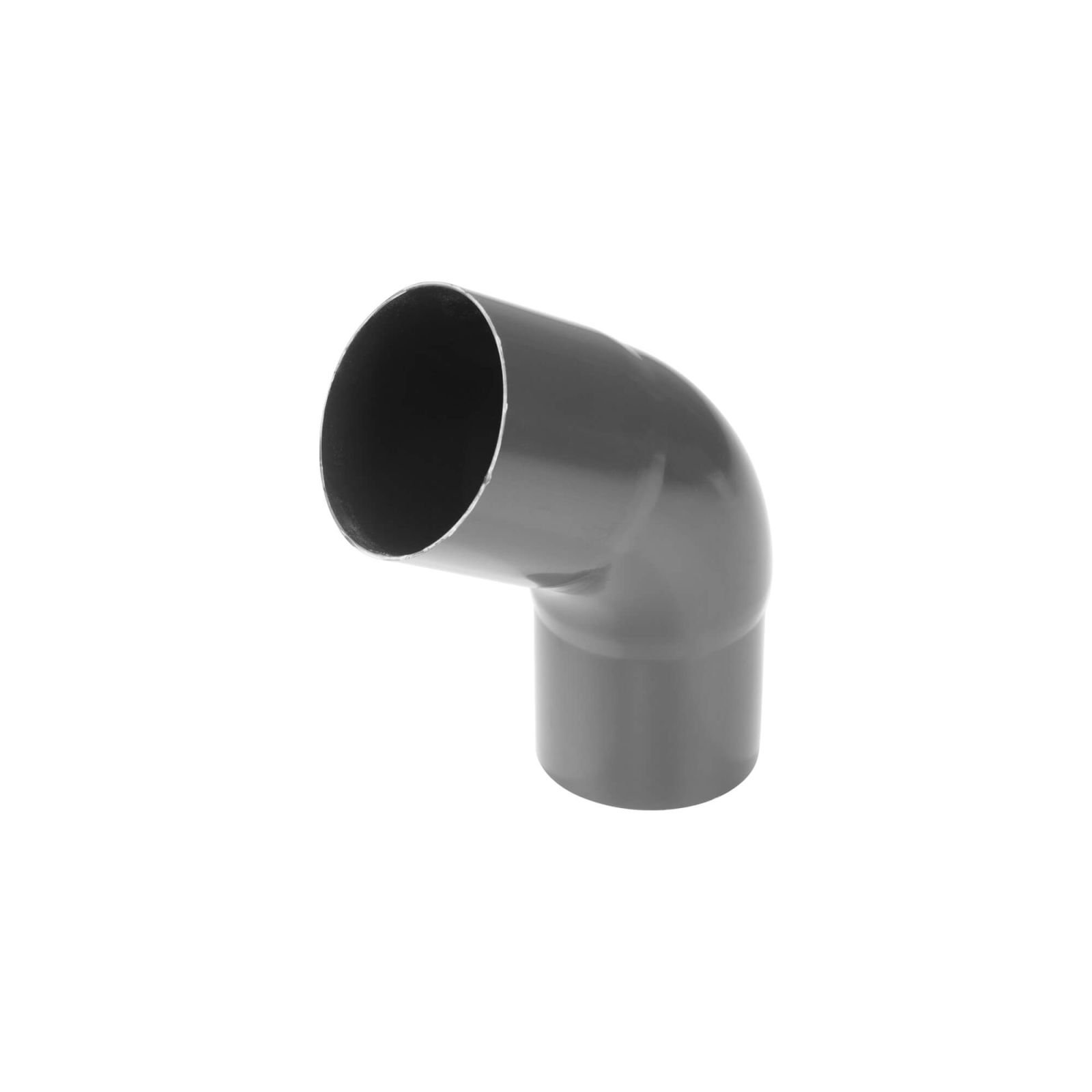 Fallrohrbogen 75° PVC | Ø 75 mm | Farbe Graphit Fallrohrbogen 75° | PVC | Ø 75 mm | Farbe Graphit