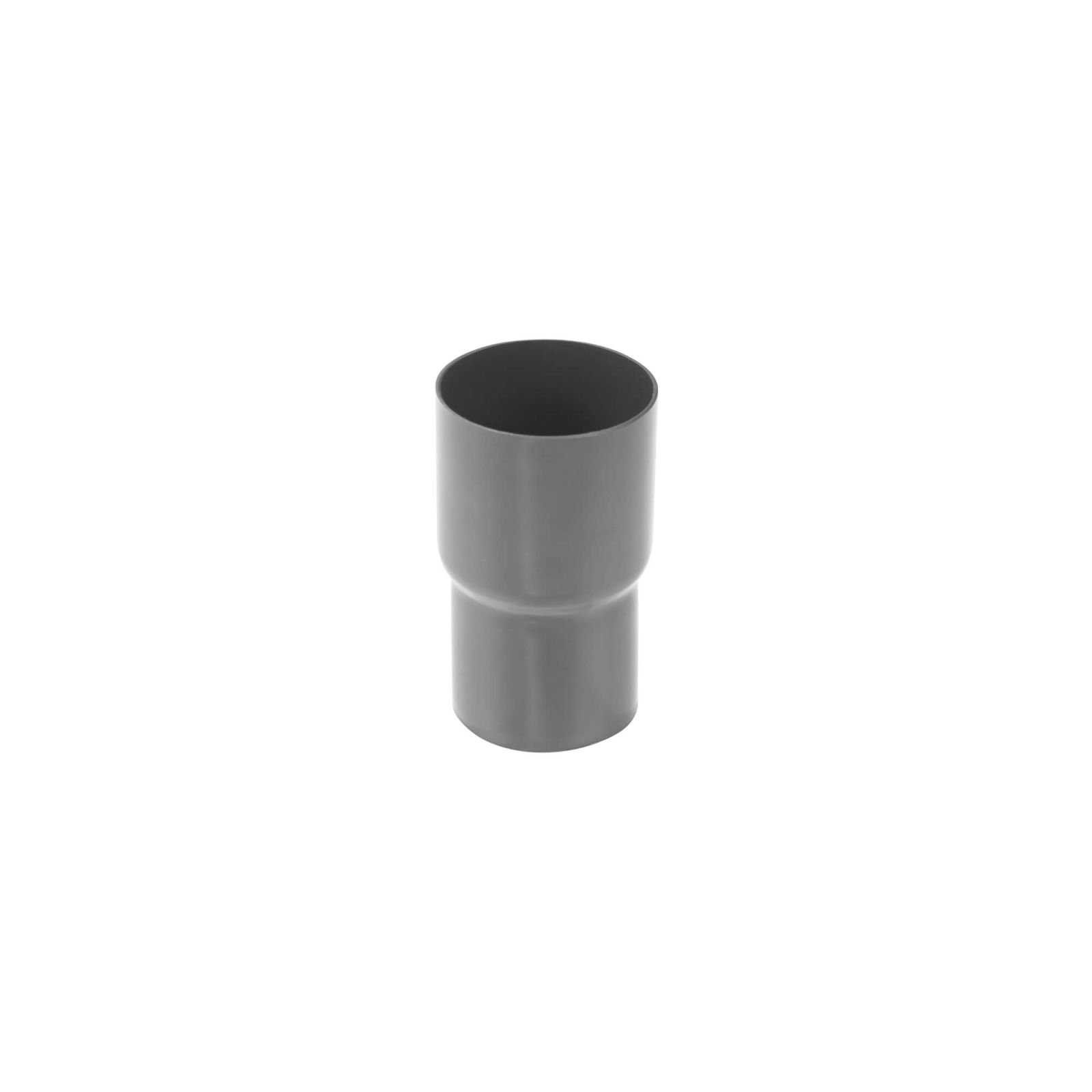 Fallrohrverbinder PVC | Ø 75 mm | Farbe Graphit Fallrohrverbinder | PVC | Ø 75 mm | Farbe Graphit