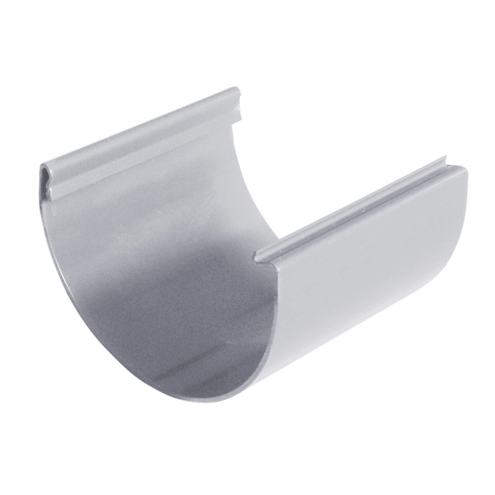 Kunststoff Dachrinnen Sparpaket 6 m | Ø 125/90 mm | Farbe Grau #3