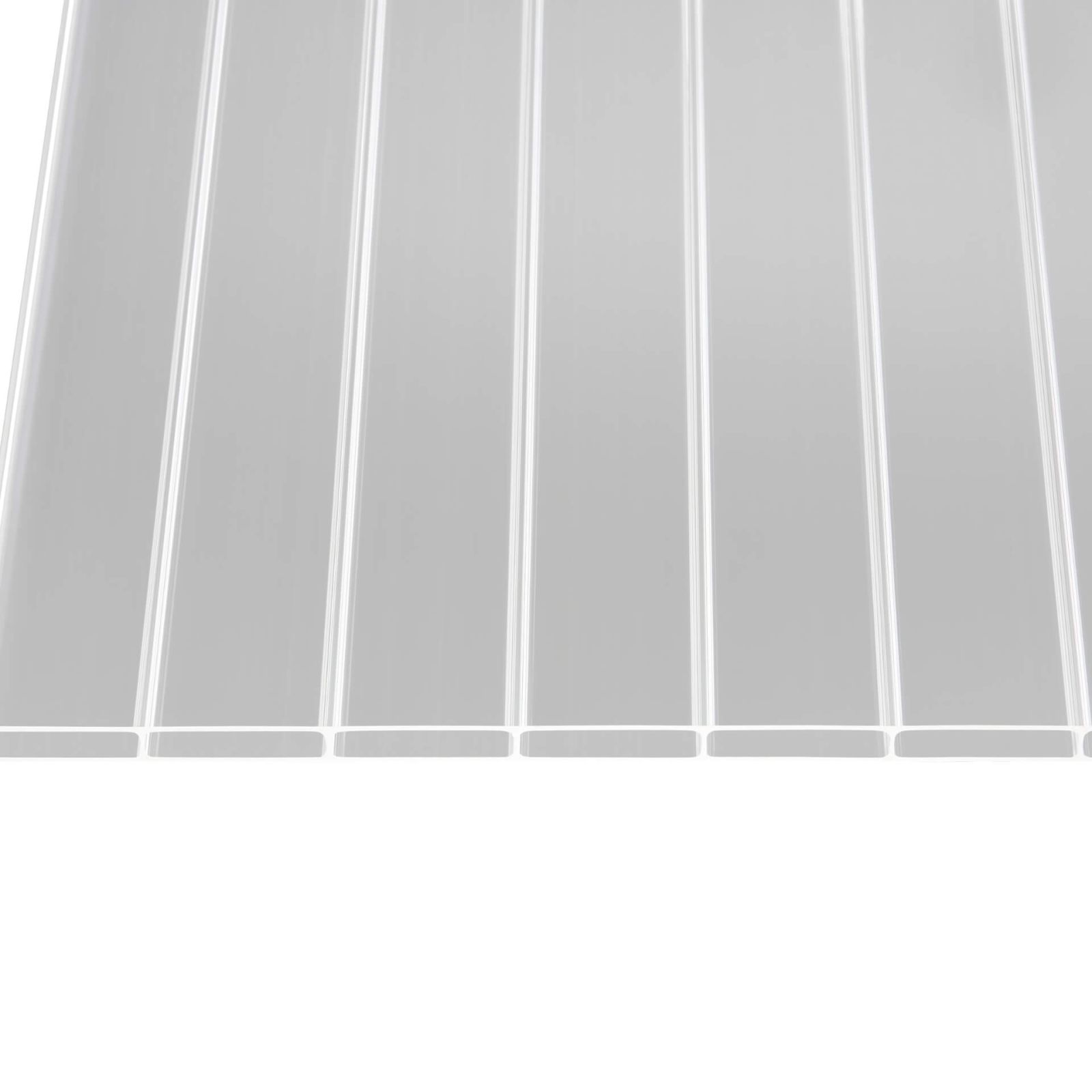 Acrylglas Stegdoppelplatte | 16 mm | Breite 980 mm | Klar | AntiDrop | Breitkammer | 2000 mm #4