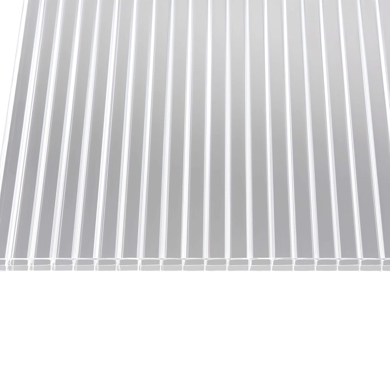 Polycarbonat Stegplatte | 16 mm | Breite 980 mm | Klar | Beidseitiger UV-Schutz | 2000 mm #4