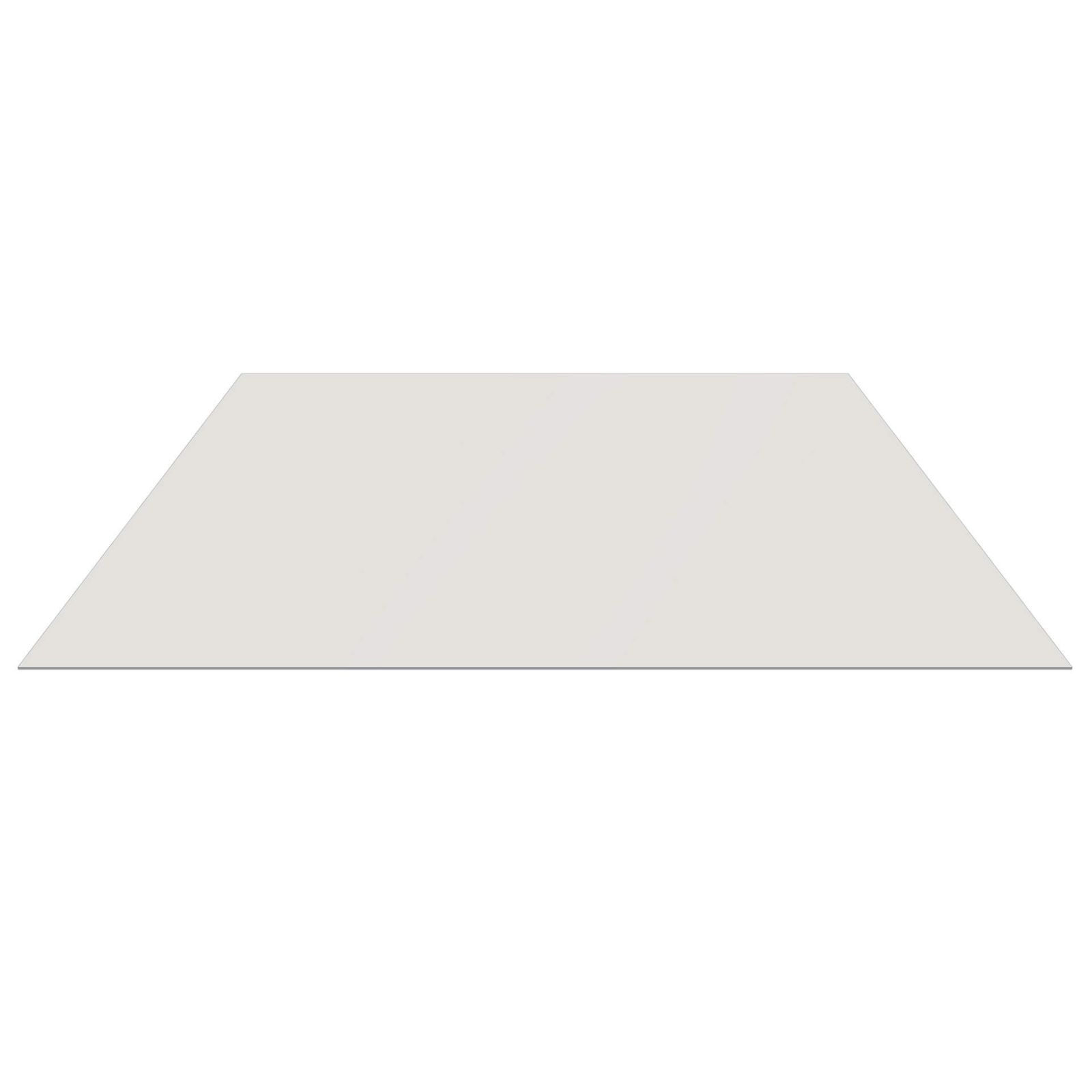 Flachblech | Stahl 0,50 mm | 25 µm Polyester | 9002 - Grauweiß #1