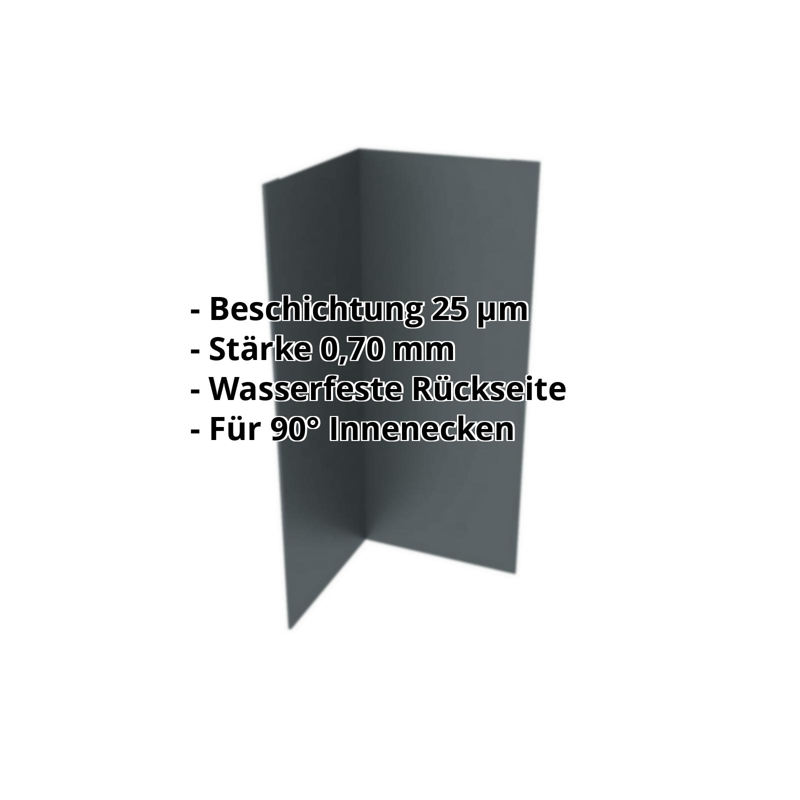 Innenecke | 25 µm Polyester | 100 x 100 x 2000 mm | Aluminium 0,70 mm | 7016 - Anthrazitgrau #2