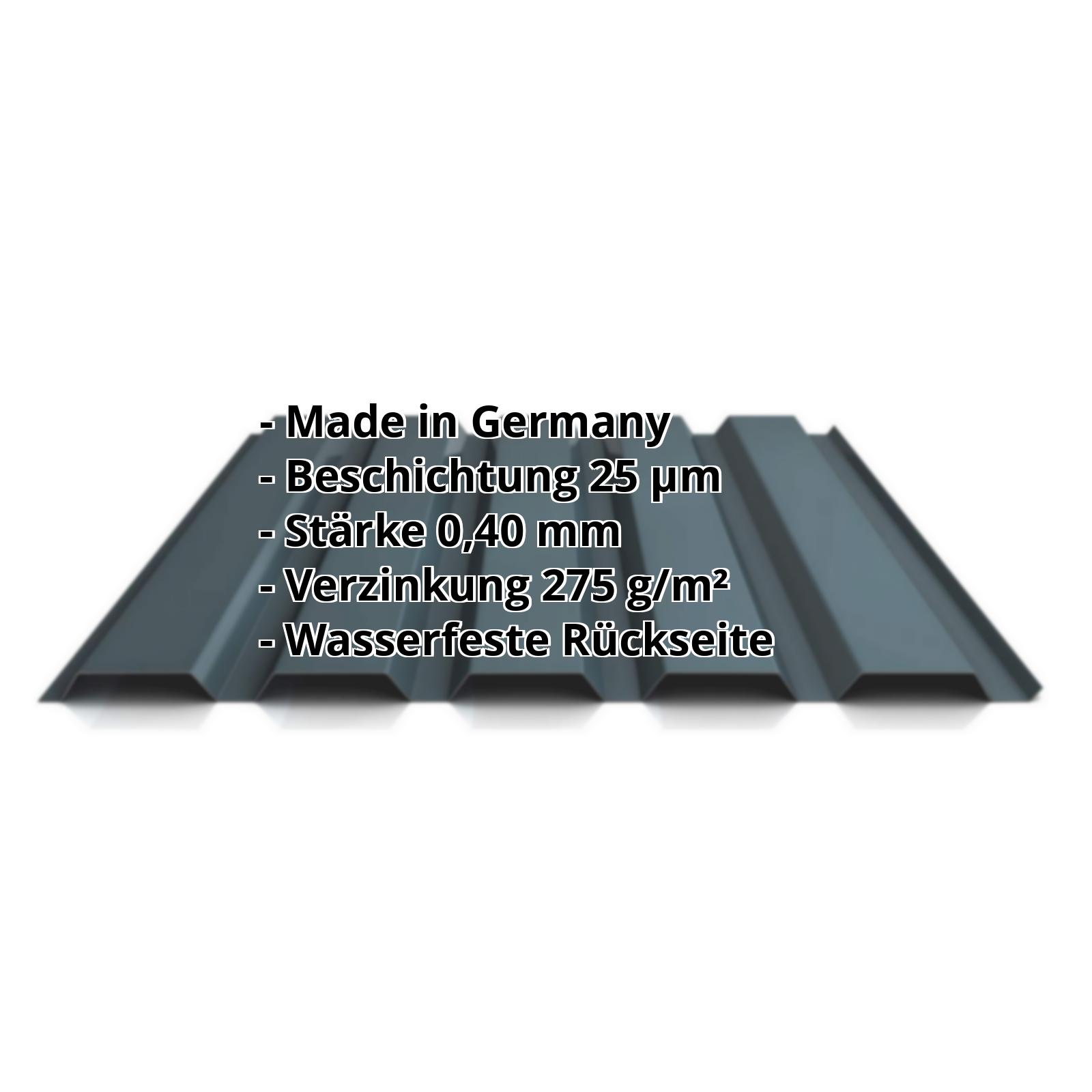 Trapezblech PS35/1035TW | Sonderposten | Wand | Stahl 0,40 mm | 7016 - Anthrazitgrau #2