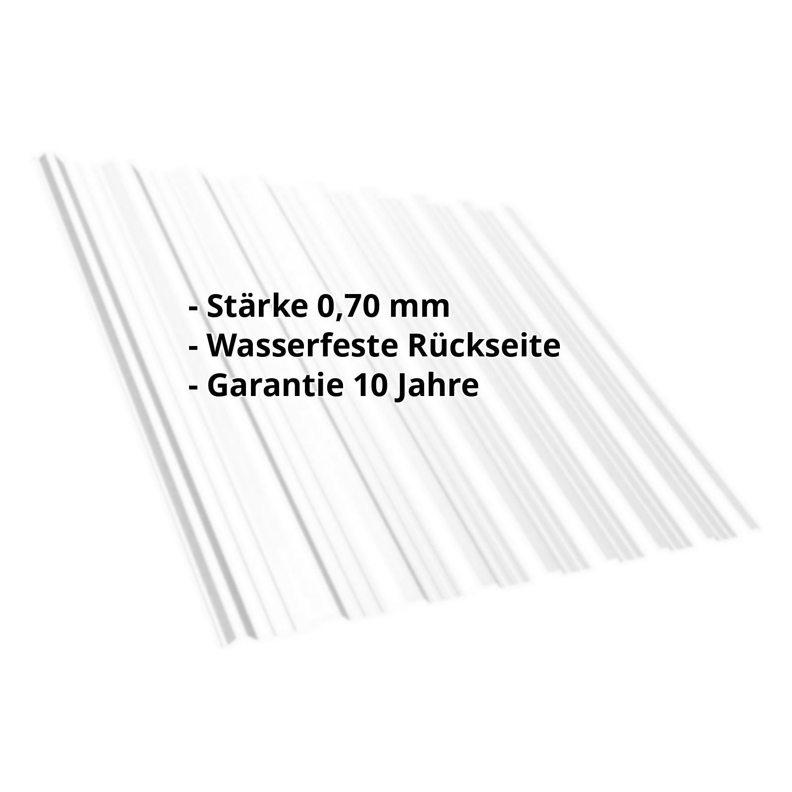 Trapezblech T18DRD | Alu Natur | Dach | Aluminium 0,70 mm | Blank Aluminium #2