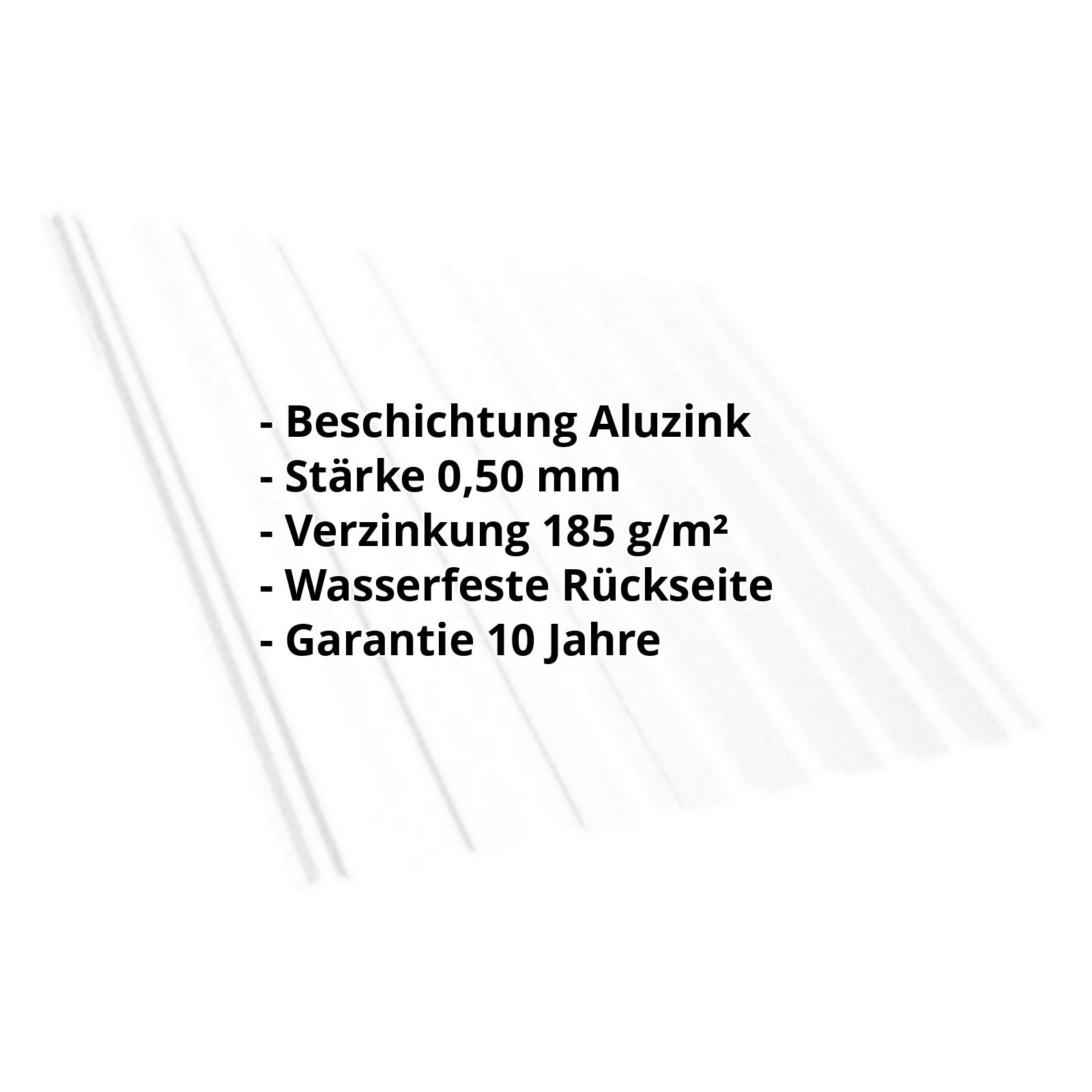 Trapezblech T20MD | Aluzink | Dach | Stahl 0,50 mm | Blank Aluminium #2