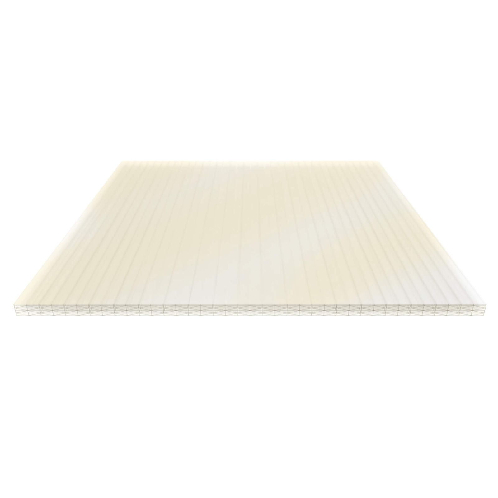 Polycarbonat Stegplatte | 32 mm | Profil Mendiger | Sparpaket | Plattenbreite 1250 mm | Gold-Opal | Breite 3,91 m | Länge 2,00 m #5
